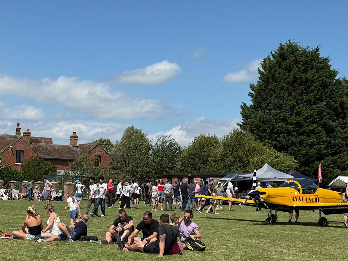 Crowds @ Sherlowe Fly In 2025