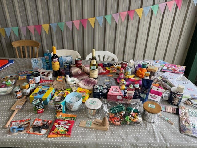 Tombola prizes