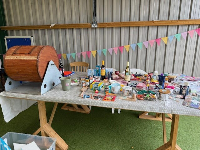 Tombola prizes