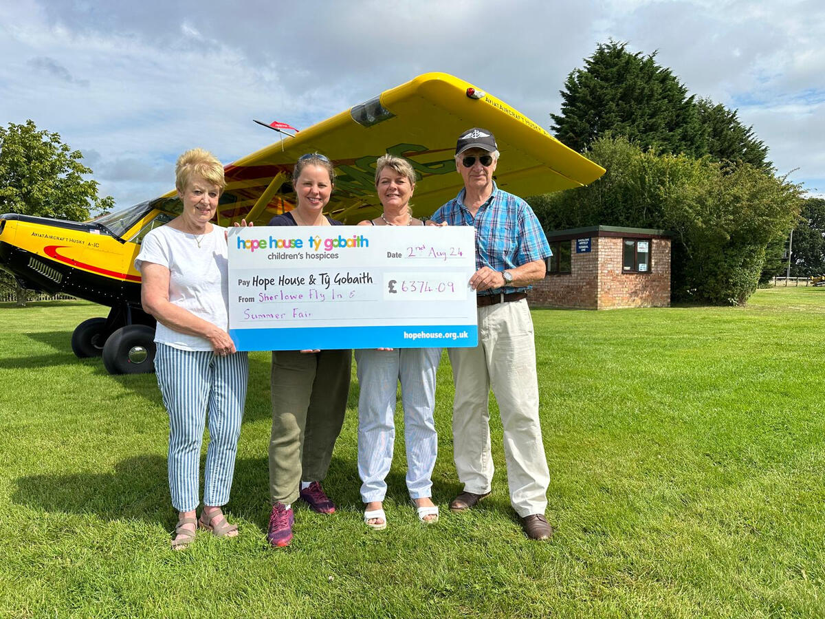 Check presentation 2024 to Hope House